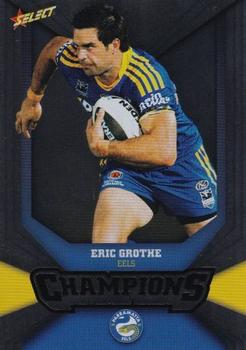 2011 NRL Champions - Silver Parallel #SP115 Eric Grothe Front